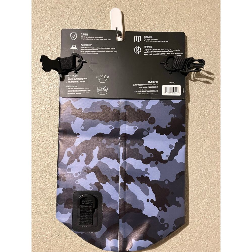 Hurley 5 L campaign, dry bag new with tags - Picture 3 of 5